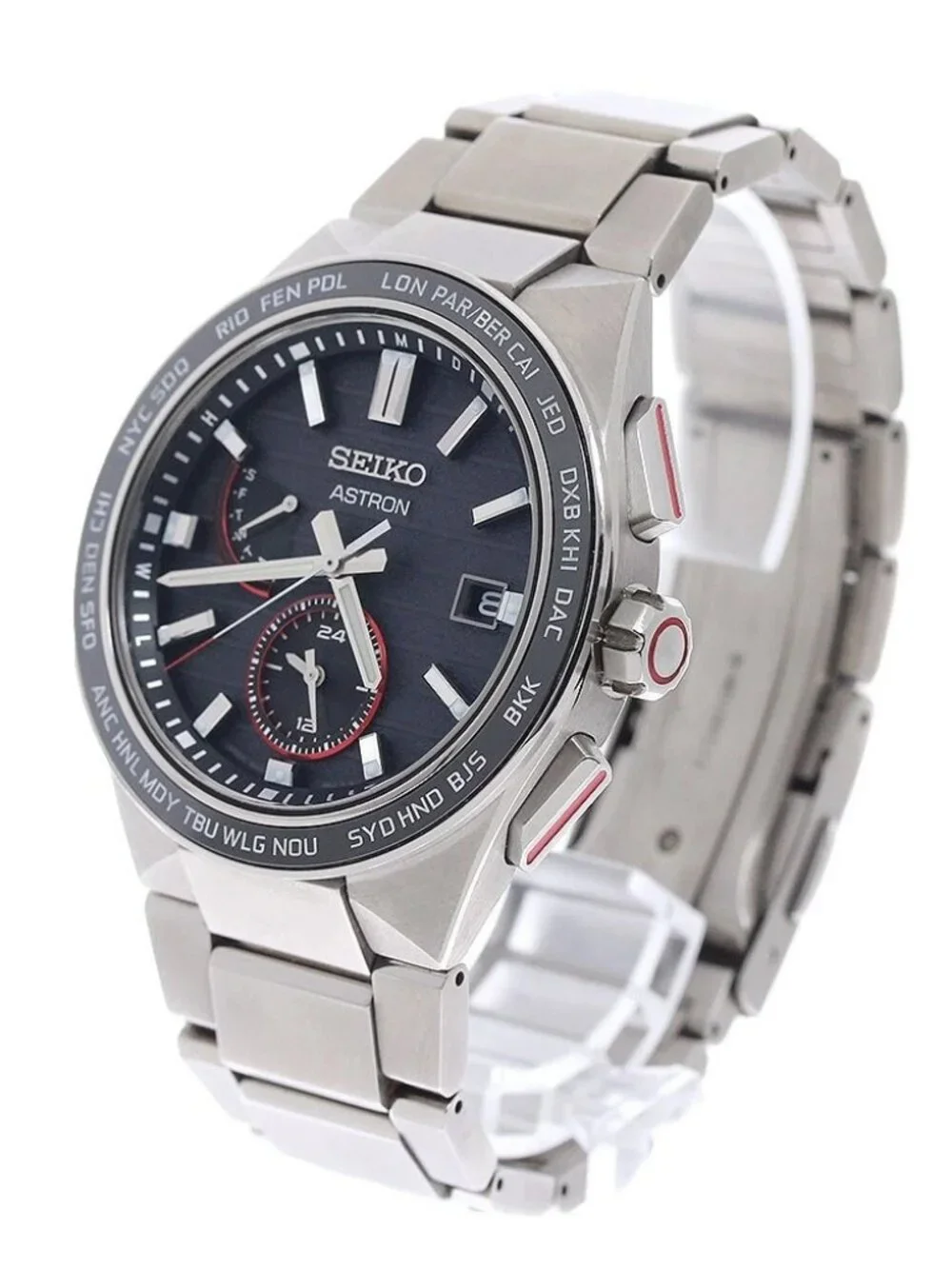 SEIKO Astron Nexter SBXY075/8B63-0BK0 Solar Powered Radio Men's Watch_971041